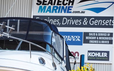 Servicing Mustangs at Seatech Marine